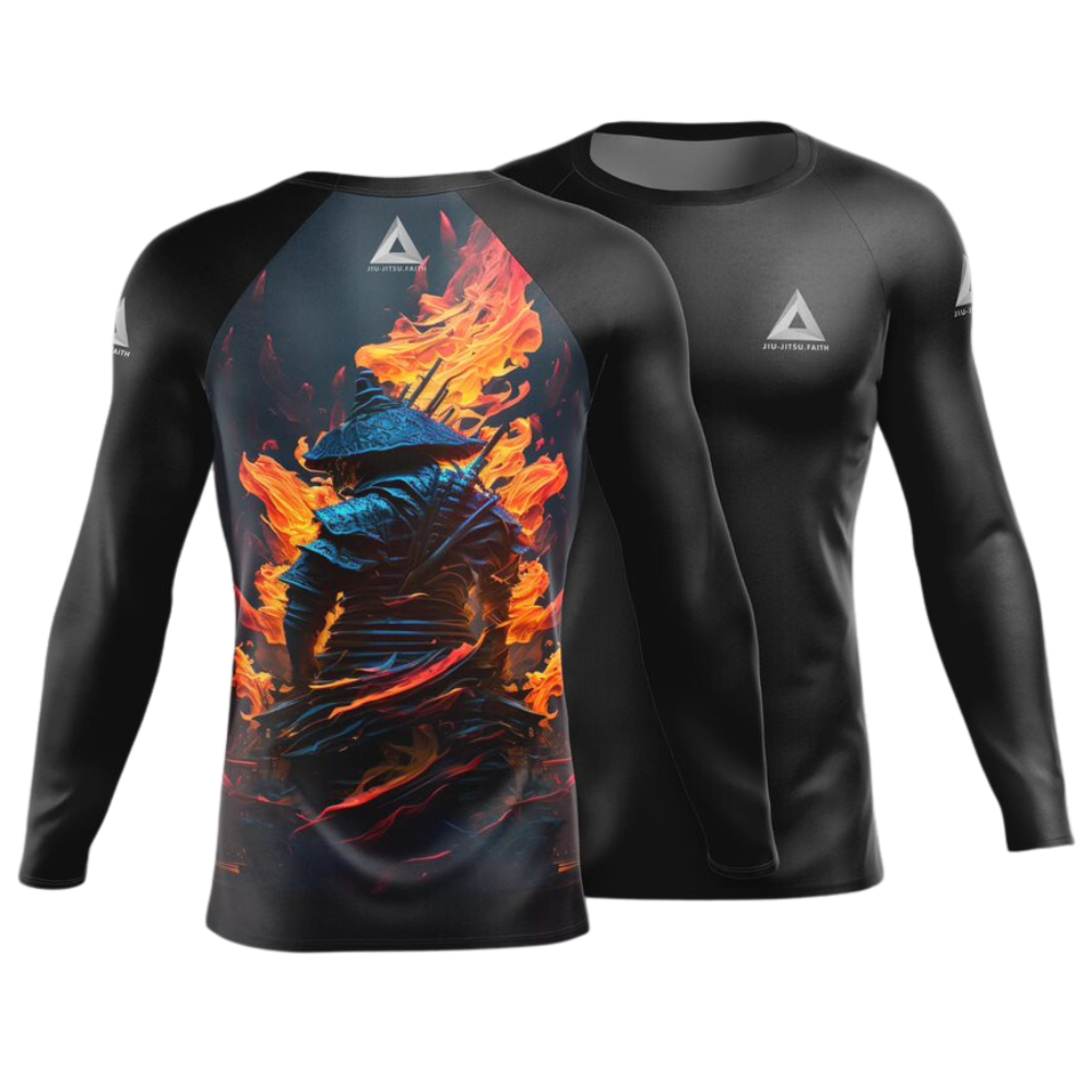 Burning Samurai Rashguard