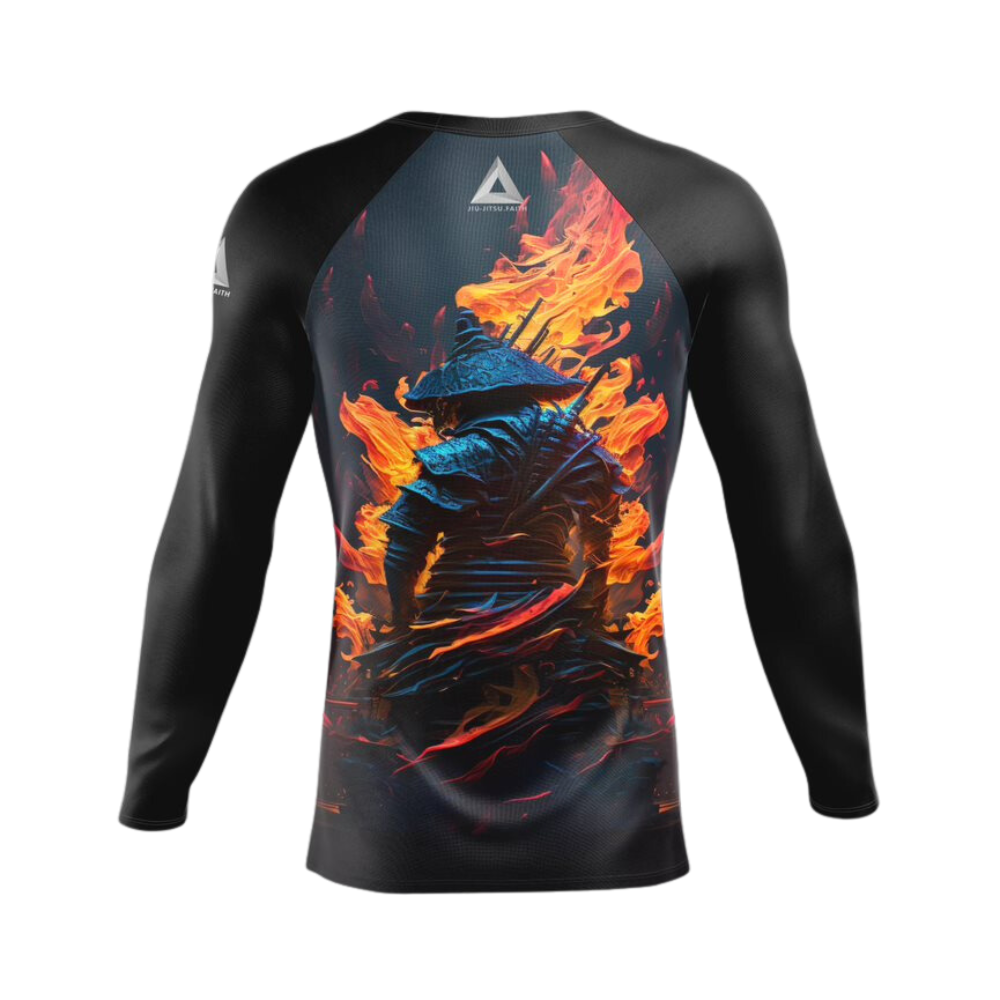 Burning Samurai Rashguard