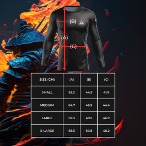 Burning Samurai Rashguard